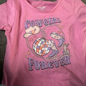 Garanimals Pink Cowgirl Forever Graphic Tee